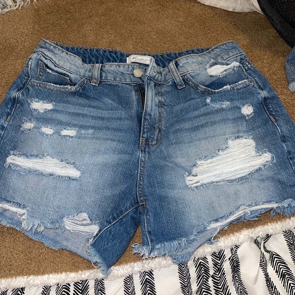 Kancan Signature High Rise Shorts - Picture 2 of 4